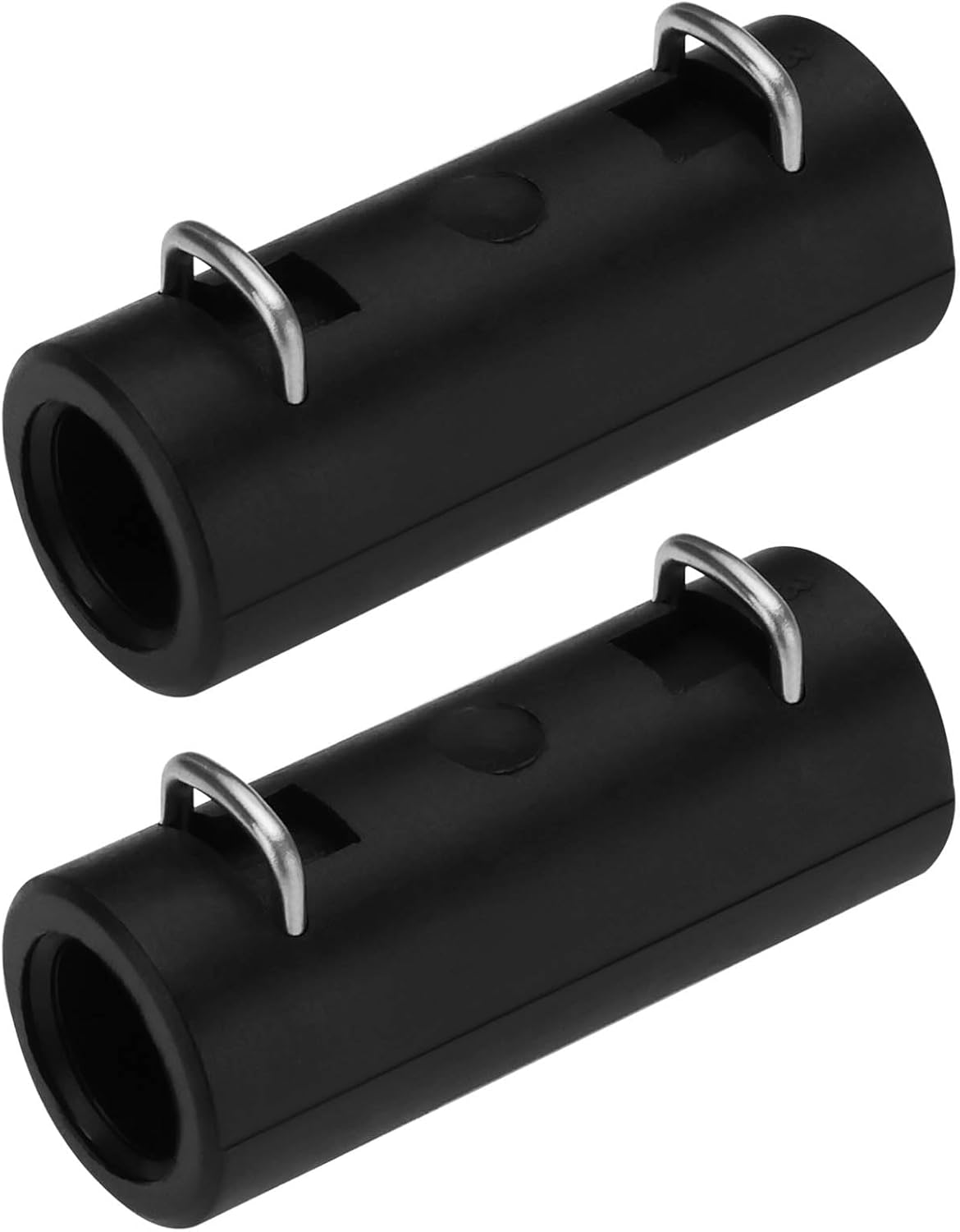 2PCS Pressure Washer Gun Adapter Compatible with Nilfisk 49.9X19.6Mm High Pressure Cleaning Hose Extension Connector for Gardens and Yards Black image number 2