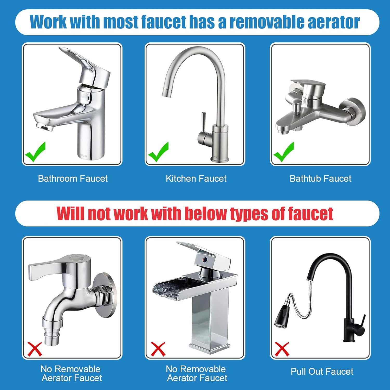 Sink Faucet Sprayer Attachment,Sink Shower Sprayer Attachment Set to Tub Faucet,Sink Extension Hose Sprayer for Hair Washing Pet Dog Shower image number 1