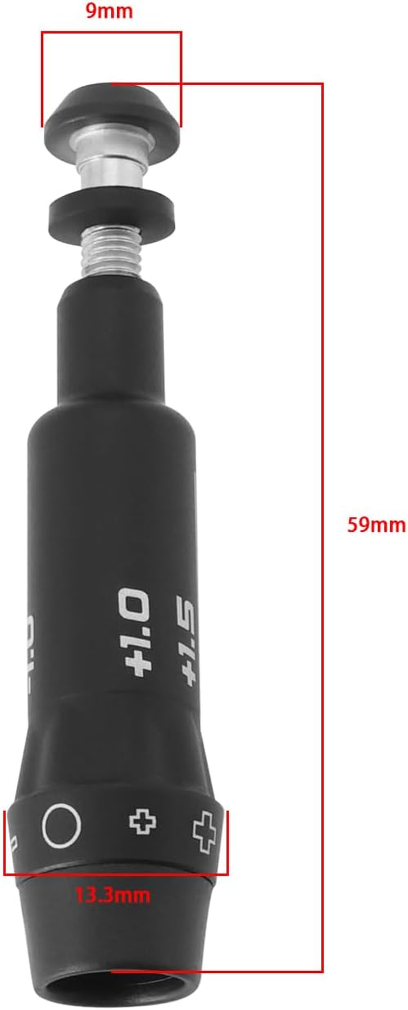 Emagtech 1 Pc 0.335 Golf Shaft Sleeve Adapter Sleeve Replacement Part Compatible with Ping G430, G425, G410, 410 plus Driver Fairway Wood Tip image number 3