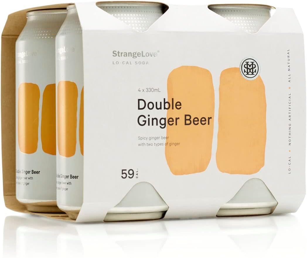 Strangelove Double Ginger Beer Lo-Cal Soda X 24 image number 4