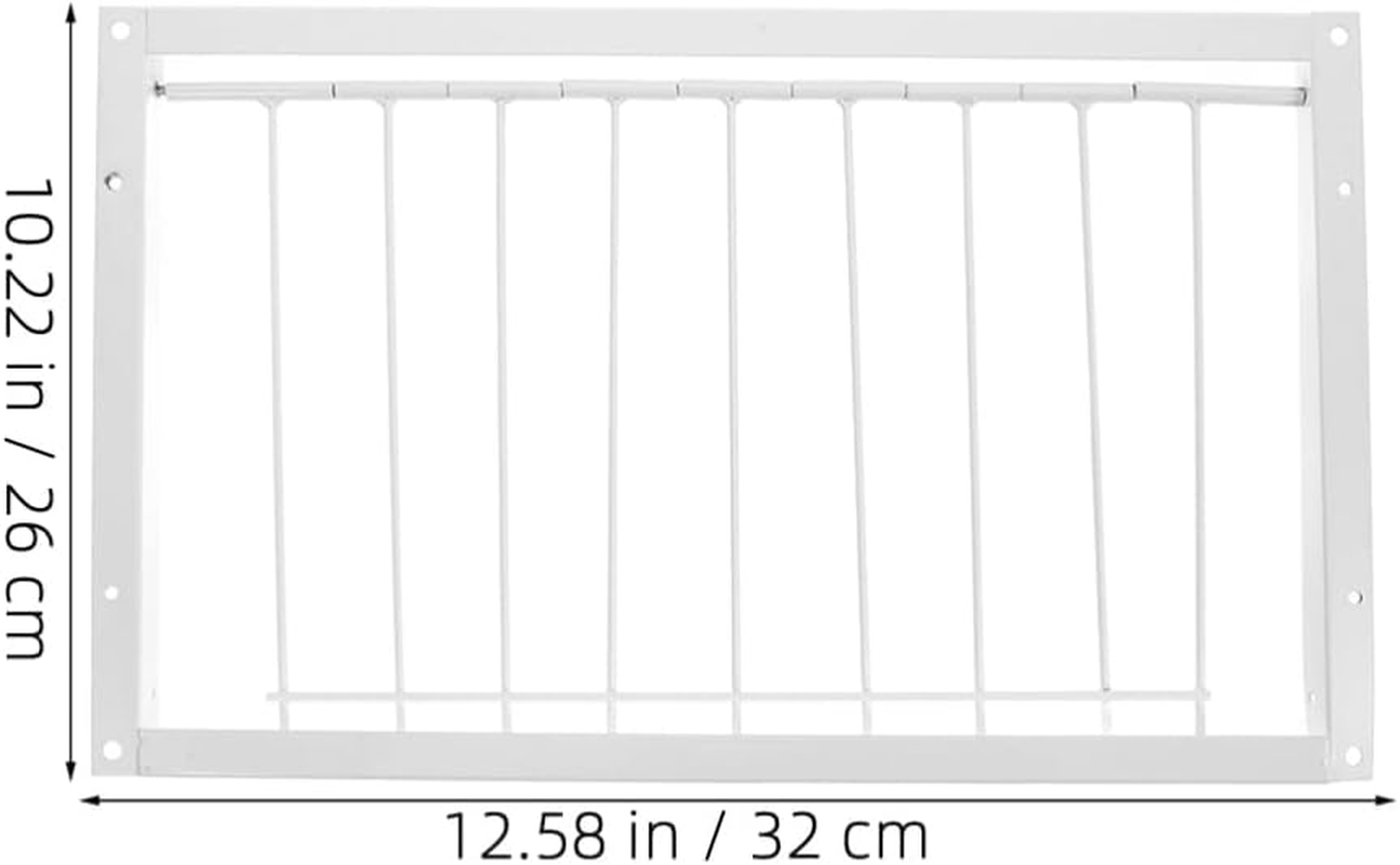 INOOMP Bird Cage Accessory - Stainless Steel Pigeon Entrance One-Way Door - Easy Installation Trap for Bird House - Replacement image number 5