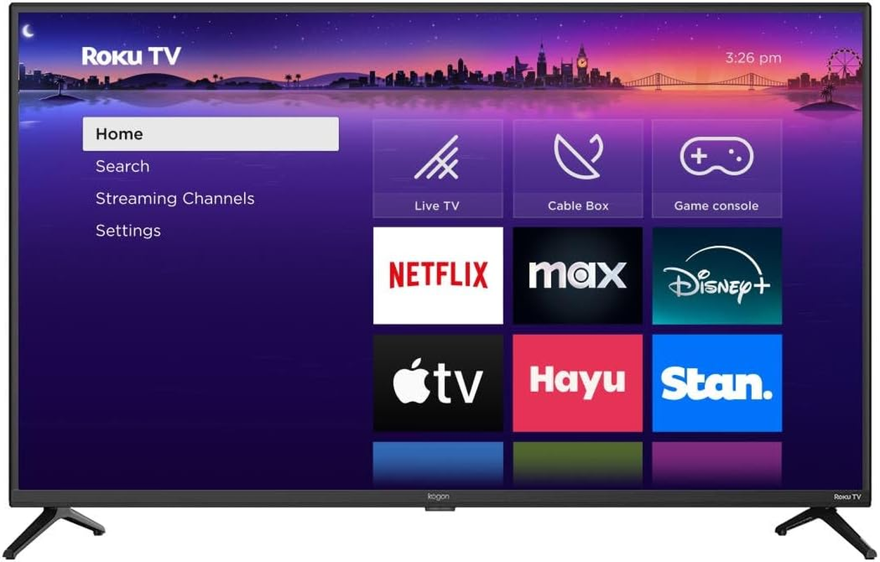 Kogan 43" LED 4K Smart Compatible with Roku TV - R95T - KALED43R95TA - 43 Inch image number 4