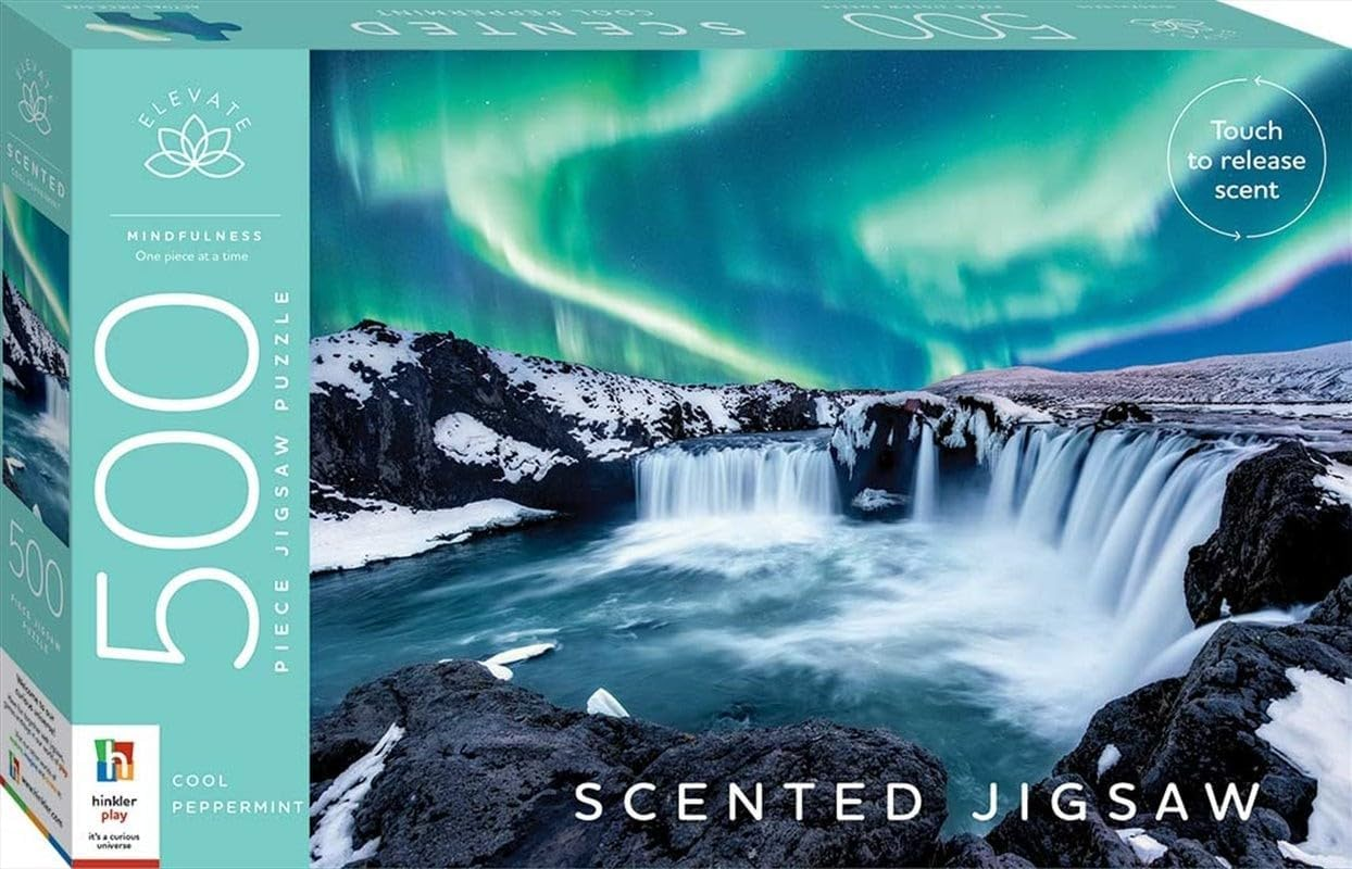 Elevate Scented 500Pc Jigsaw: Cool Peppermint