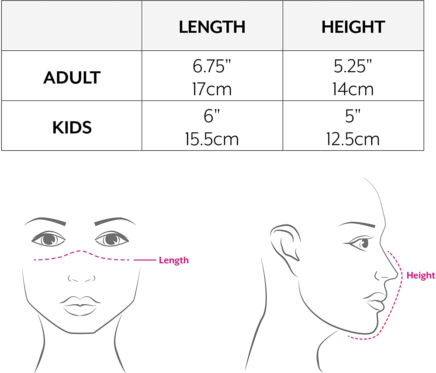 Weddingstar 3 Pack Washable Cloth Face Mask Reusable and Adjustable with Filter Pocket Kids and Adult Sizes