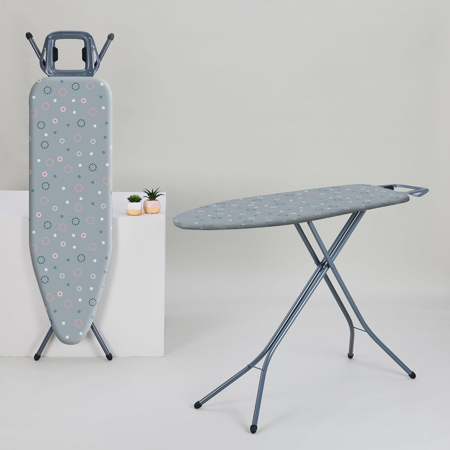 Minky Easy Fit 122 X 38 Ironing Board Cover + Ironing Board Clips Bundle image number 4
