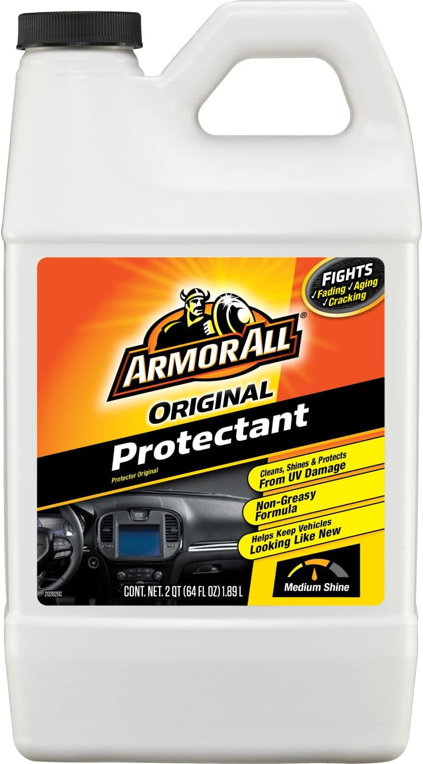 Armor All Car Protectant Refill, Car Interior Cleaner with UV Protection, 1 Gal Each, 4 Pack image number 2