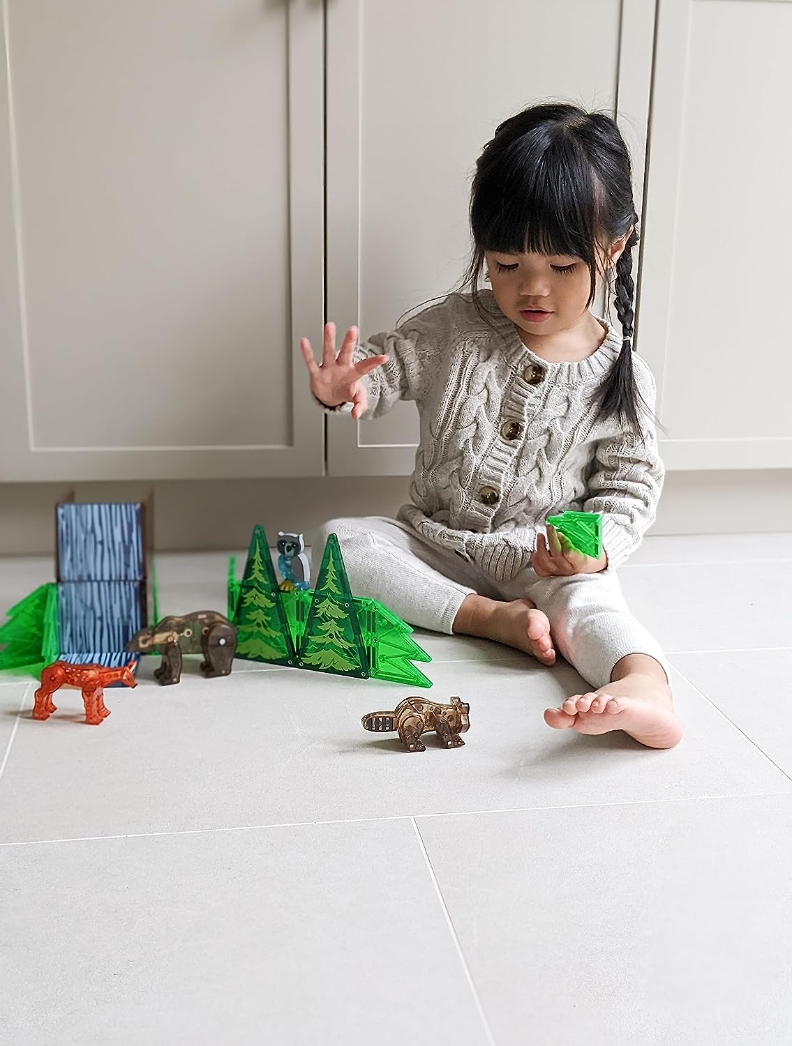 Magna-Tiles - Forest Animals - 25 Piece Set image number 1