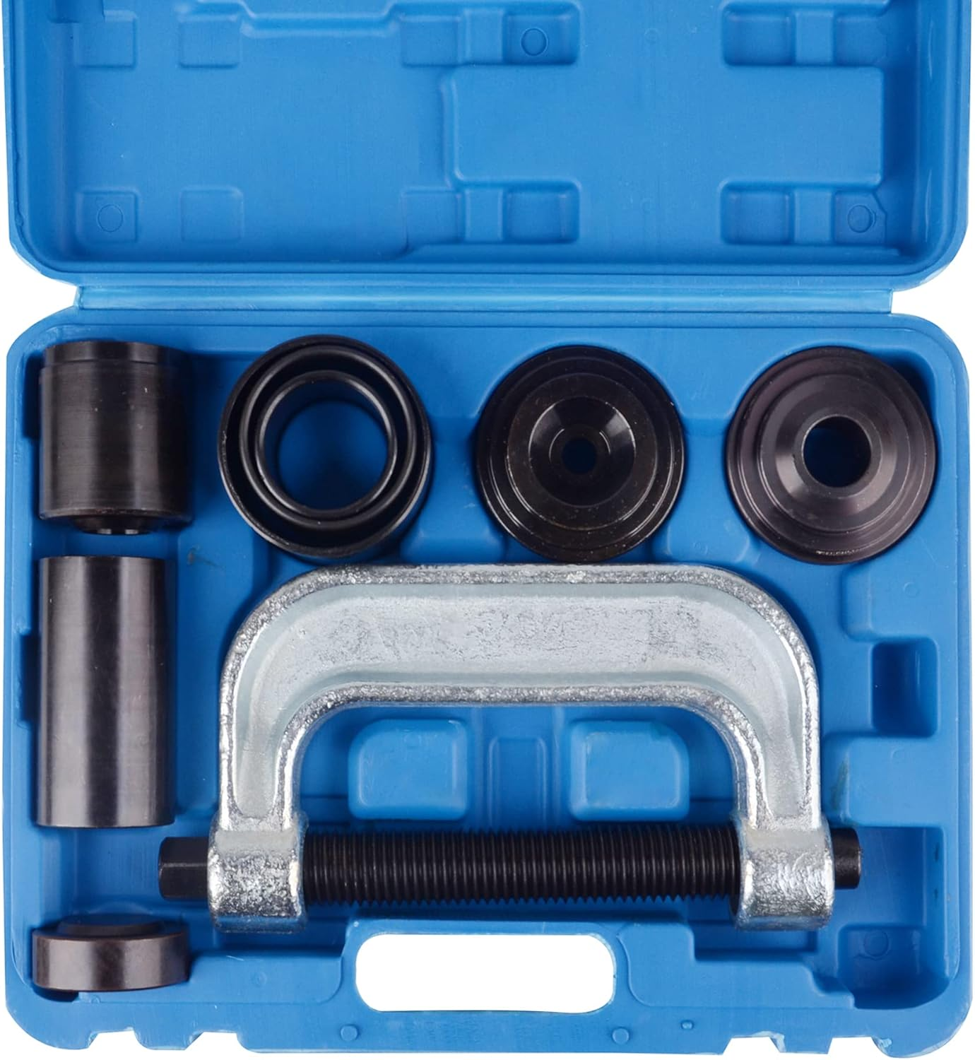DAYUAN Ball Joint Press & U Joint Removal Tool Kit with 4X4 Adapters for Most 2WD and 4WD Cars and Light Trucks - Blue image number 2