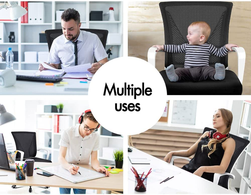 ALFORDSON Mesh Office Chair with Sgs-Approved Gas-Lift and 120&deg; Tilt, Mid Back Executive Computer Desk Chair, Fabric Seat Gaming Racing Chair, Max 180Kg Loading(Ford Black) image number 4