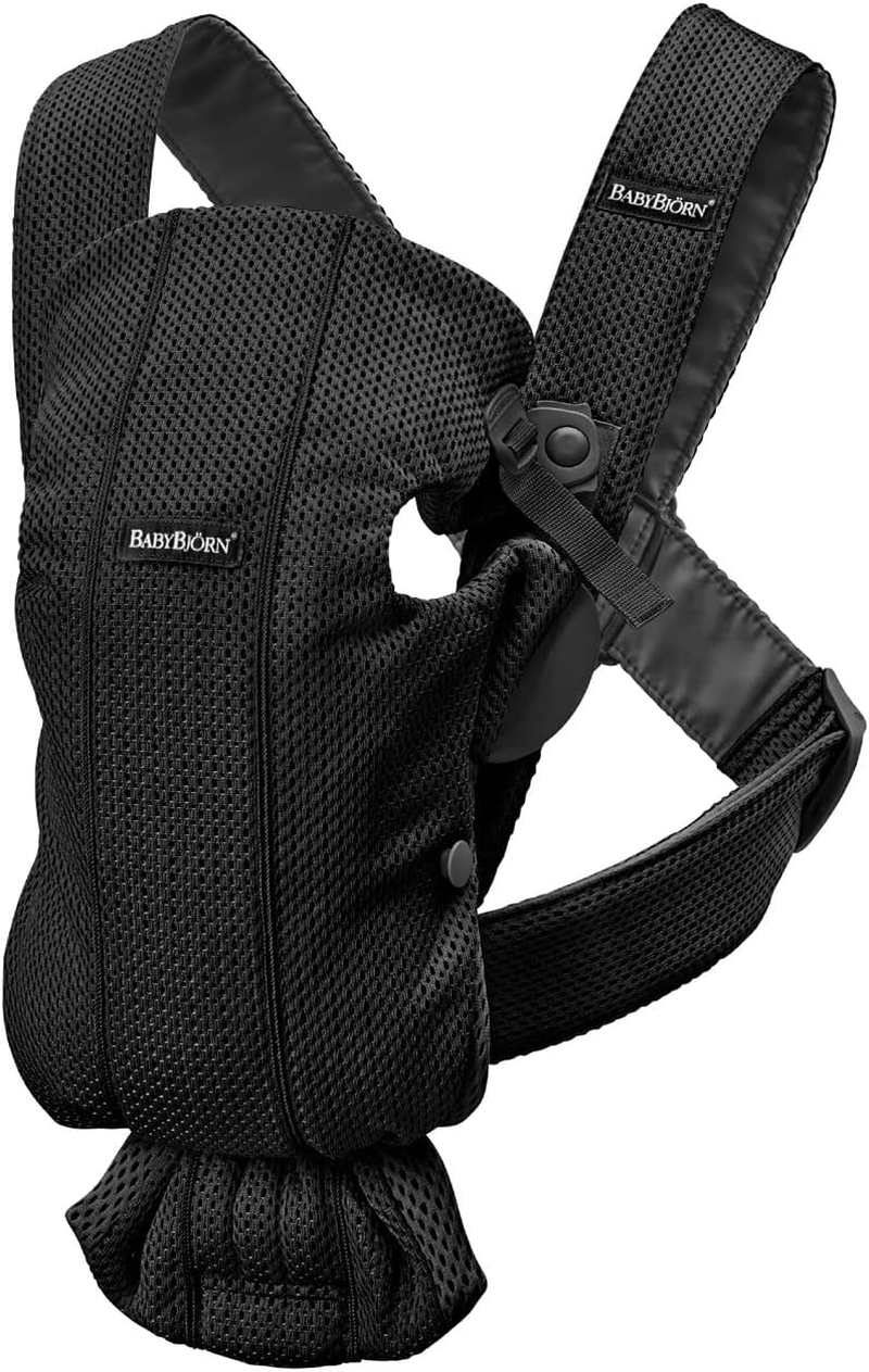 Baby Bjorn Baby Carrier, Mini Air, Black image number 1