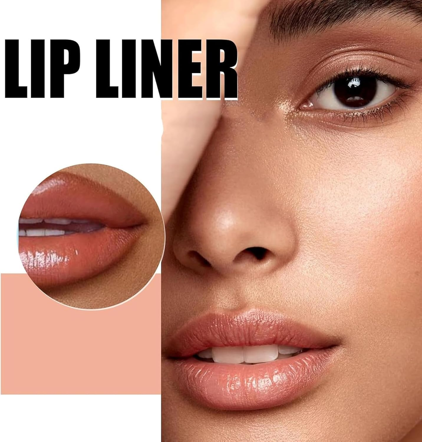Boulari Lip Stain and Liner, Peel off Long Lasting Waterproof Lip Tint (01#+02#) image number 2