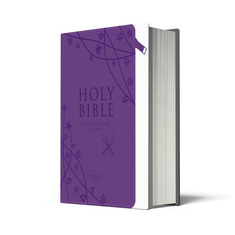 Holy Bible: English Standard Version (ESV) Anglicised Compact Purple Gift Edition with Zip image number 1