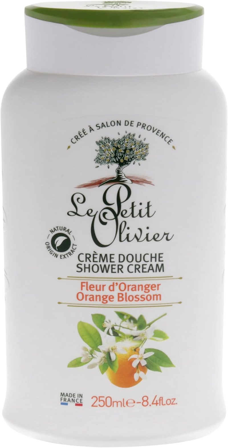Shower Cream - Orange Blossom by Le Petit Olivier for Women - 8.4 Oz Shower Cream image number 3