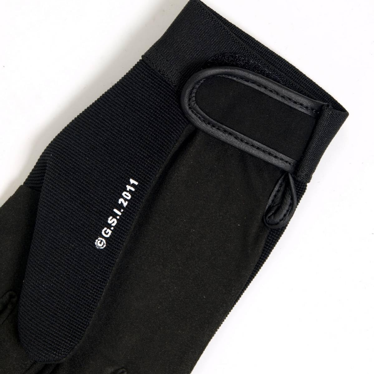 Hot Leathers Skeleton Mechanic Gloves (Black, Small) image number 3