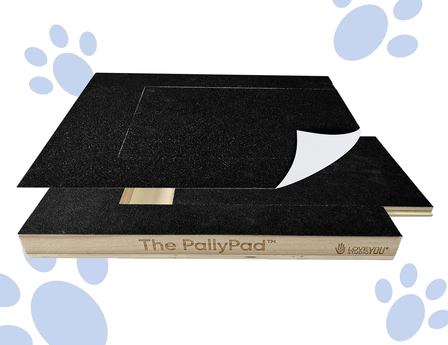 5 Pcs Replaceable Sandpaper for the &lsquo;Pallypad&rsquo; Dog Nail Scratch Square Pad image number 2