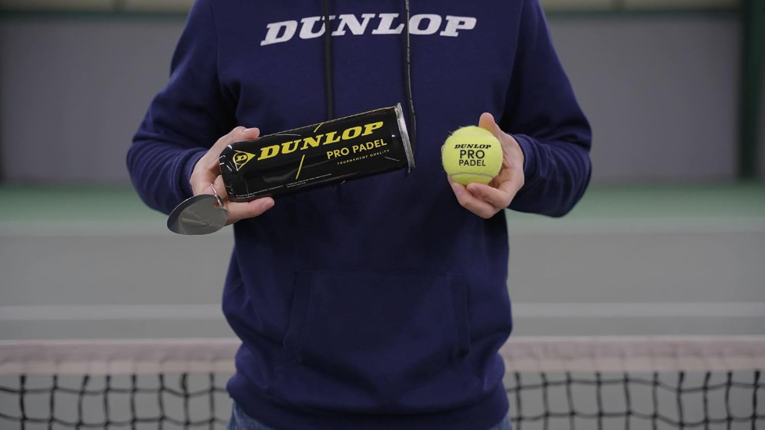 DUNLOP Competition Squash Ball, Single Yellow Dot image number 4