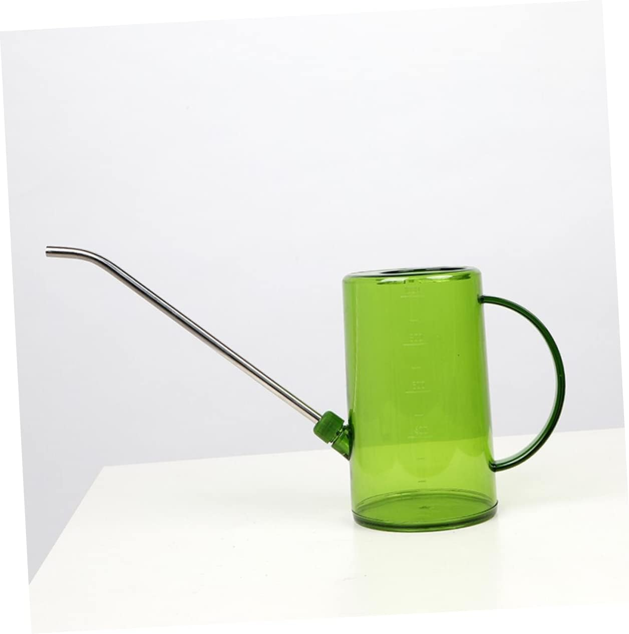 Yardenfun Watering Can Long Mouth and Scale for Flower Gardening and Succulent Watering Made of Plastic Material image number 1
