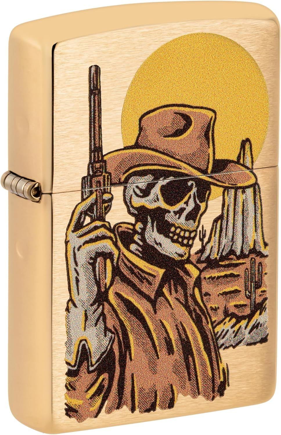 Zippo Cowboy Skull Design Lighter