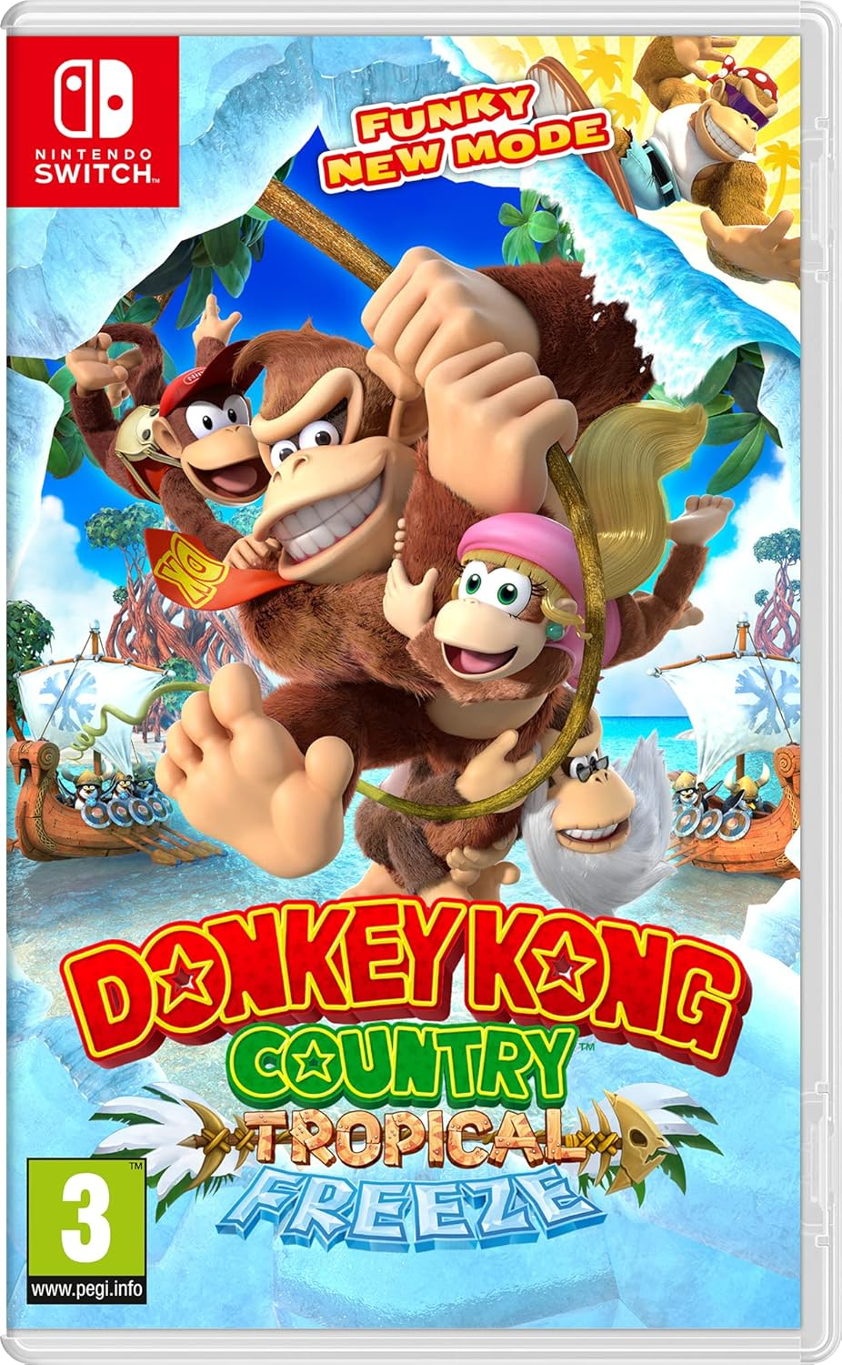 Donkey Kong Country: Tropical Freeze (Nintendo Switch) image number 5