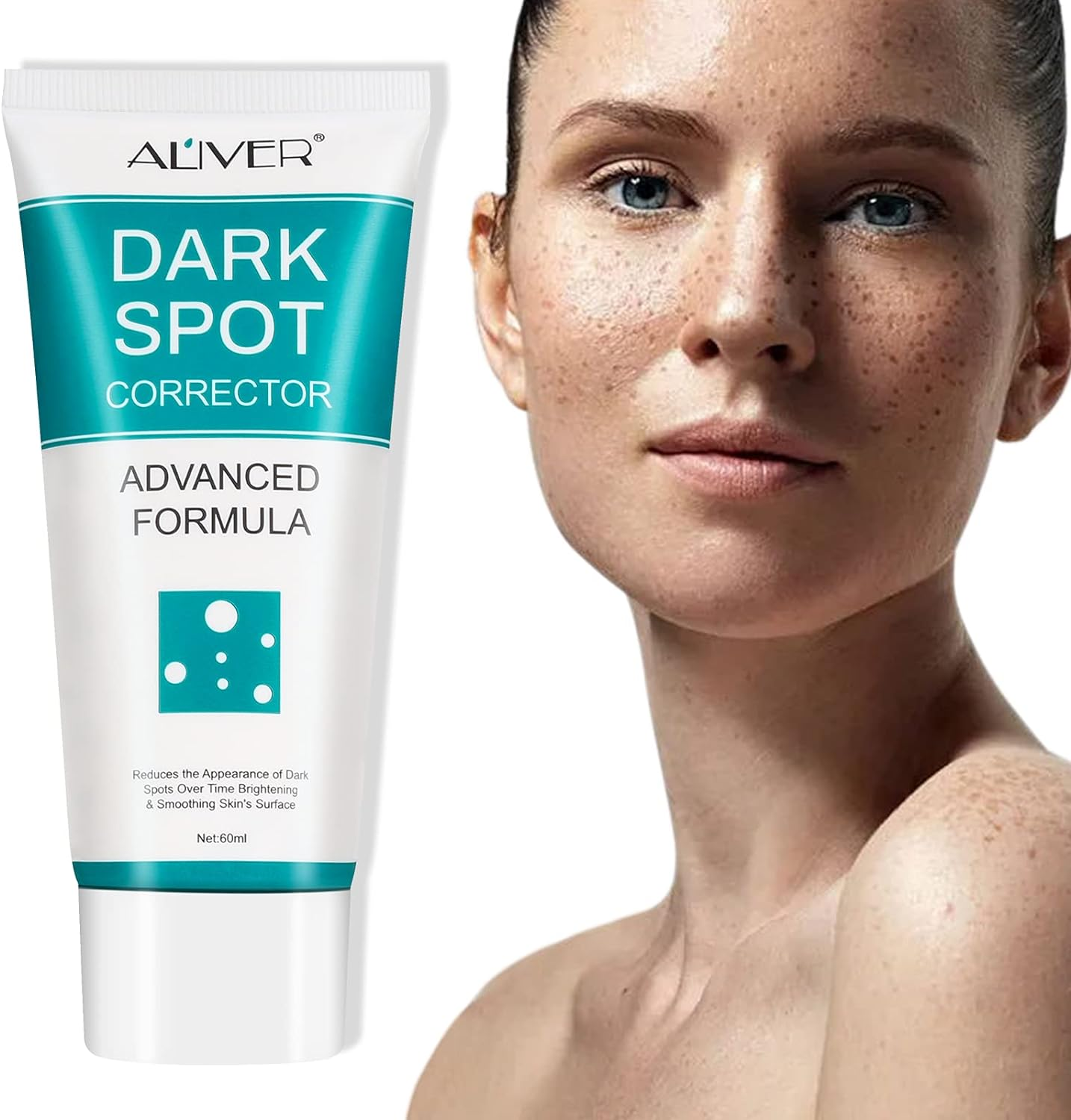 Dark Spot Corrector, Dark Spot Remover for Face and Body, Freckle Remover Cream, Age Spot Remover for Face for Women Men, Evens and Fades Spots with Effective Formula, Suitable for Men and Women image number 6