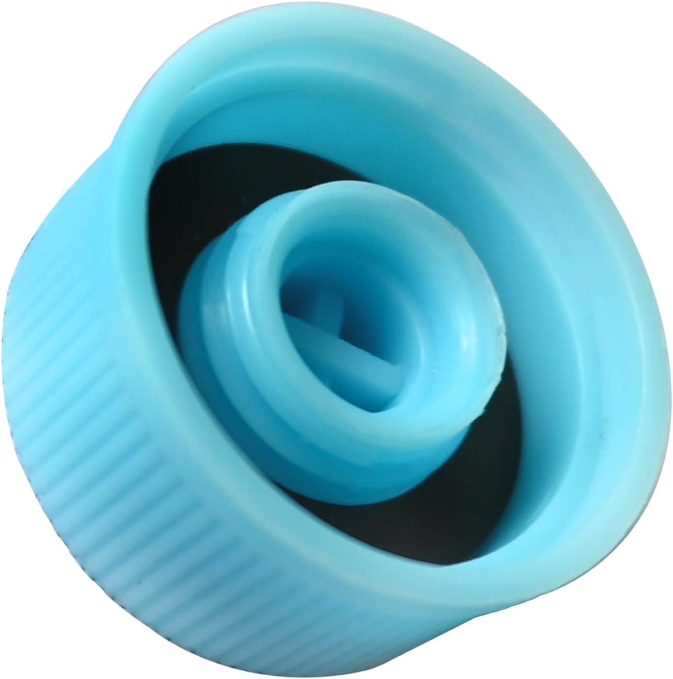 Air Conditioning Valve Cap, Blue High and Low Pressure Caps Auto AC A/C System Valve Core Dust Covers Set for Air Conditioning Service AC System Charging Port Caps image number 2