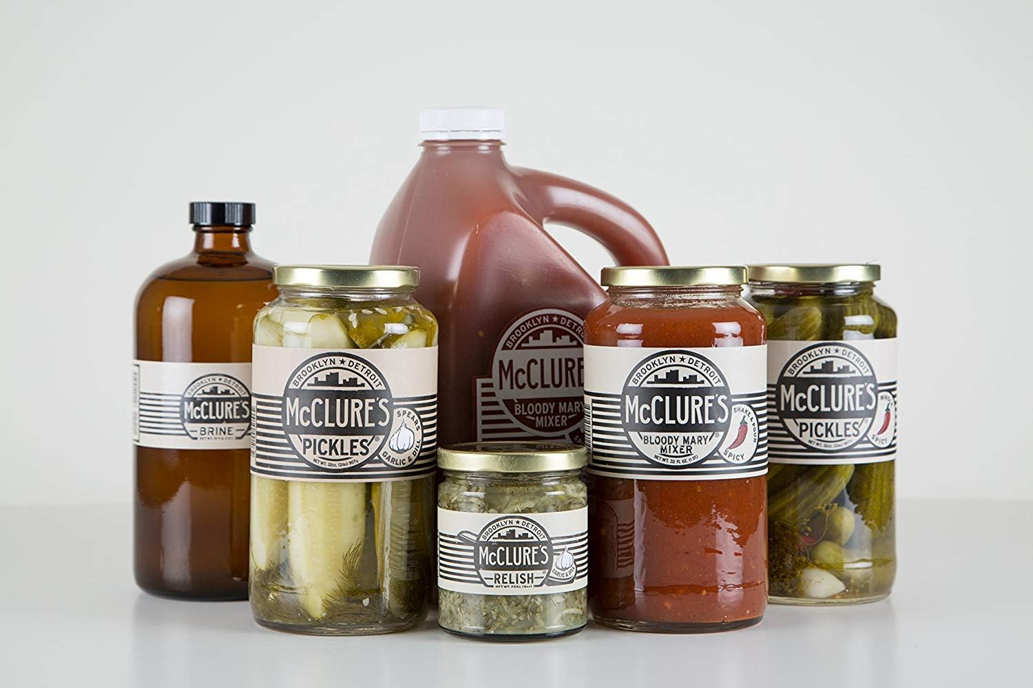 Mcclure'S Whole Garlic and Dill Pickles, 907 G
