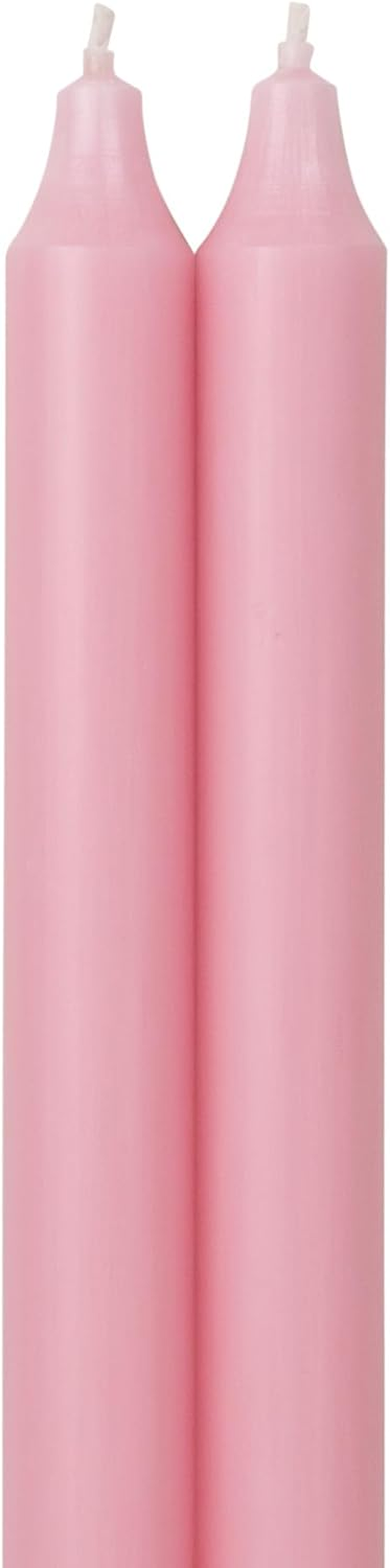 Northern Lights Candles - 12" 2PK Premium Tapers, Soft Pink - 72882 image number 5