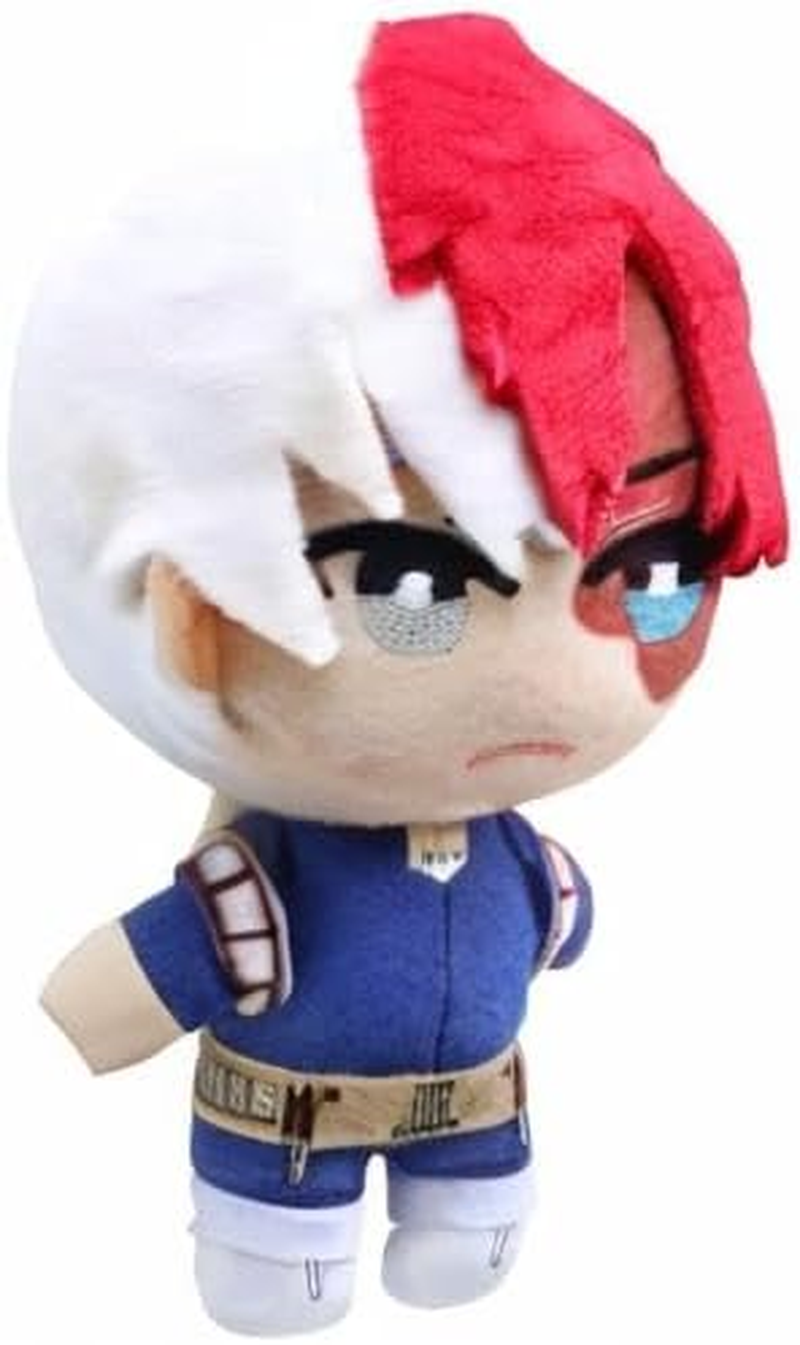 MHA Deku Plushie Todoroki Plushie Bakugou Plushies Plush Toy Stuffed Doll 15Cm (Red, One Size) image number 2