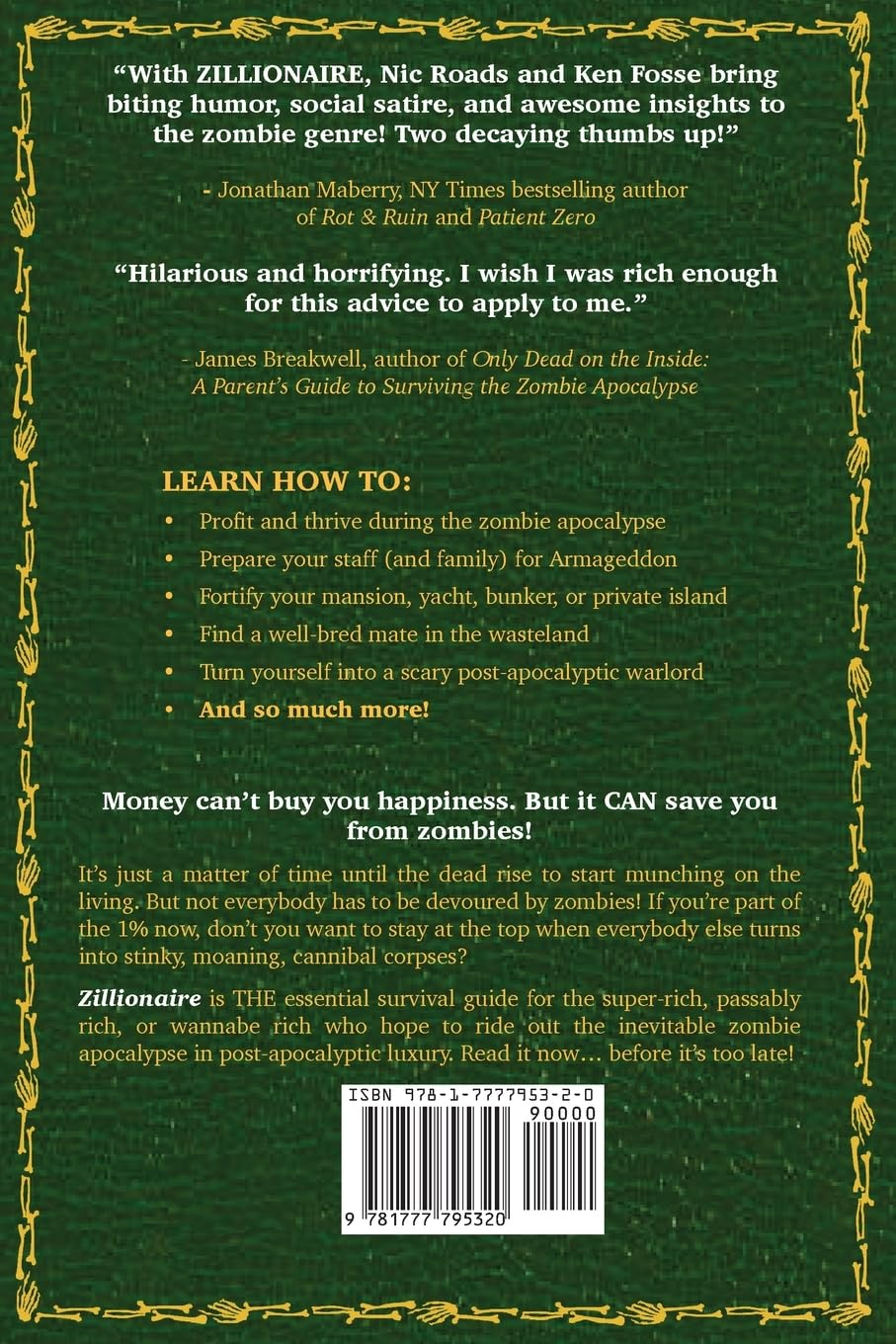 Zillionaire: Zombie Apocalypse Survival for the Rich & Famous image number 1