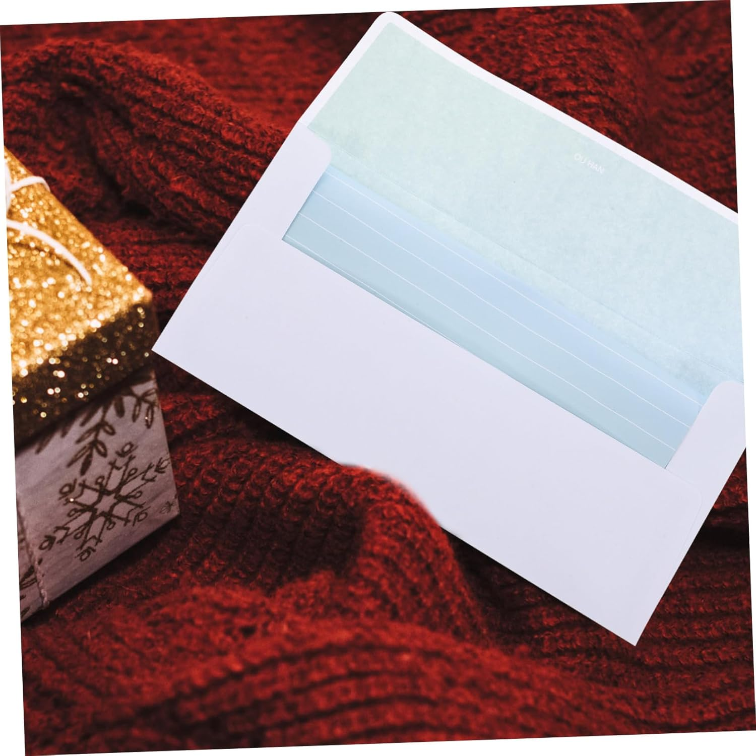 4 Sets Gradient Color Korean Style Letter Paper and Envelopes Stationery Set 4 Letter Papers and 2 Envelopes per Mixed Colors Creative Writing for Party Invitations and Festive Correspondence image number 1