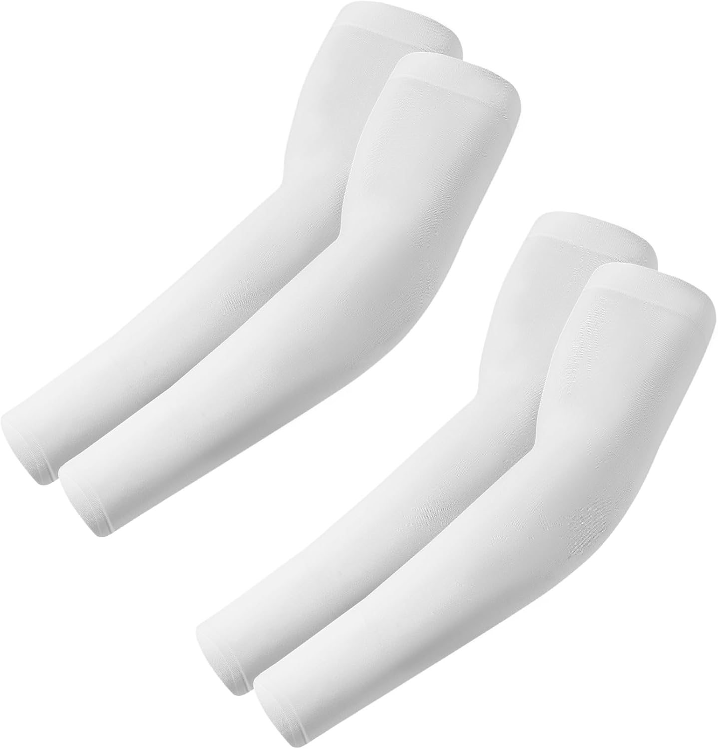 Fuinloth Arm Sleeves, Cooling UV Sun Protection Sports Gaming Compression for Men/Women