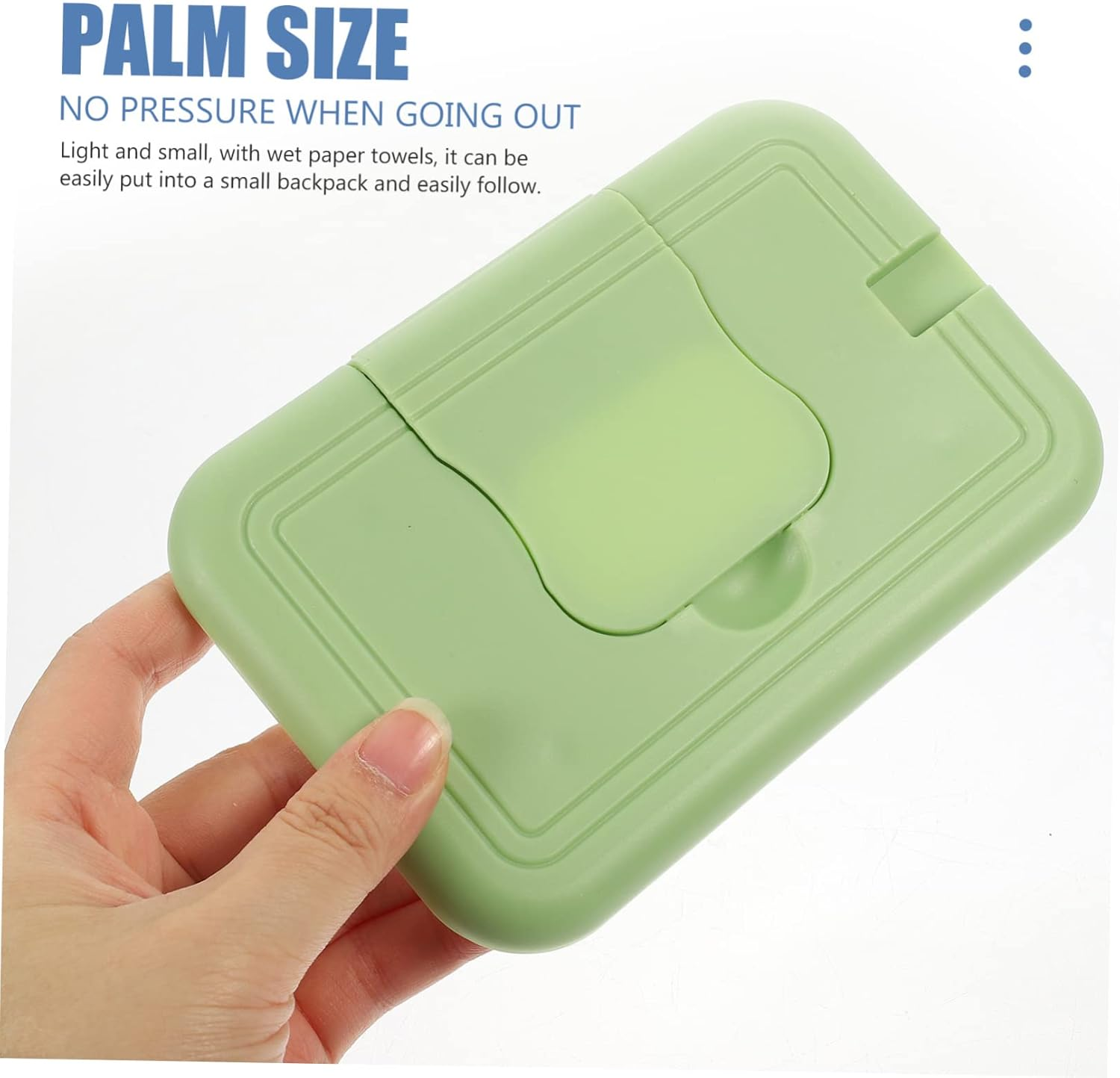 LABRIMP Baby Wipe Warmer Portable Green Wet Tissue Heater Insulation for Newborns, Convenient Baby Wipes Heater for Home and Travel image number 6