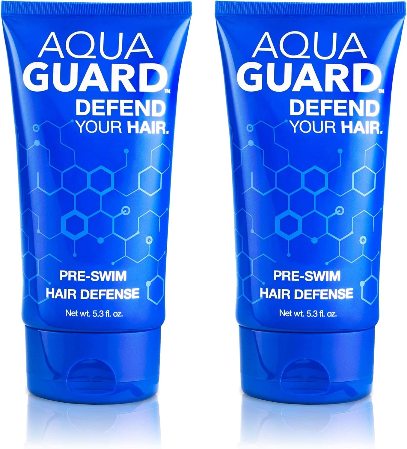 AQUA GUARD Pre-Swim Hair Defense | Prevents Chlorine Damage + Softens Hair | Made in California | Color Safe, Great Scent | 5.3 Oz (2 Pack) image number 3
