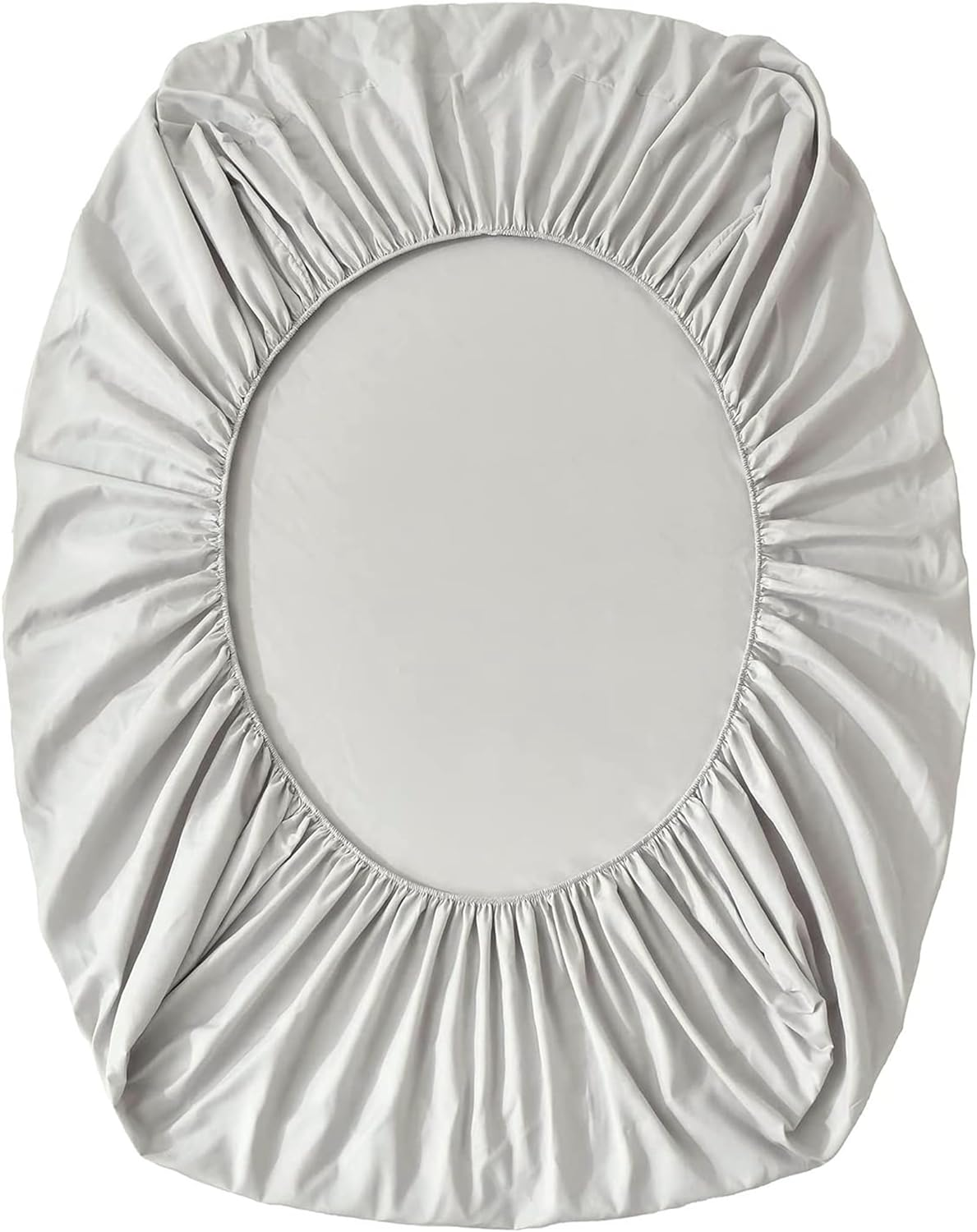 Yiran 7 Pieces Bed in a Bag Blue Floral Comforter Set Queen Size Flowers Comforter Set Soft Microfiber Bedding Set (1 Comforter 1 Flat Sheet 1 Fitted Sheet 2 Pillowshams 2 Pillowcases) image number 6