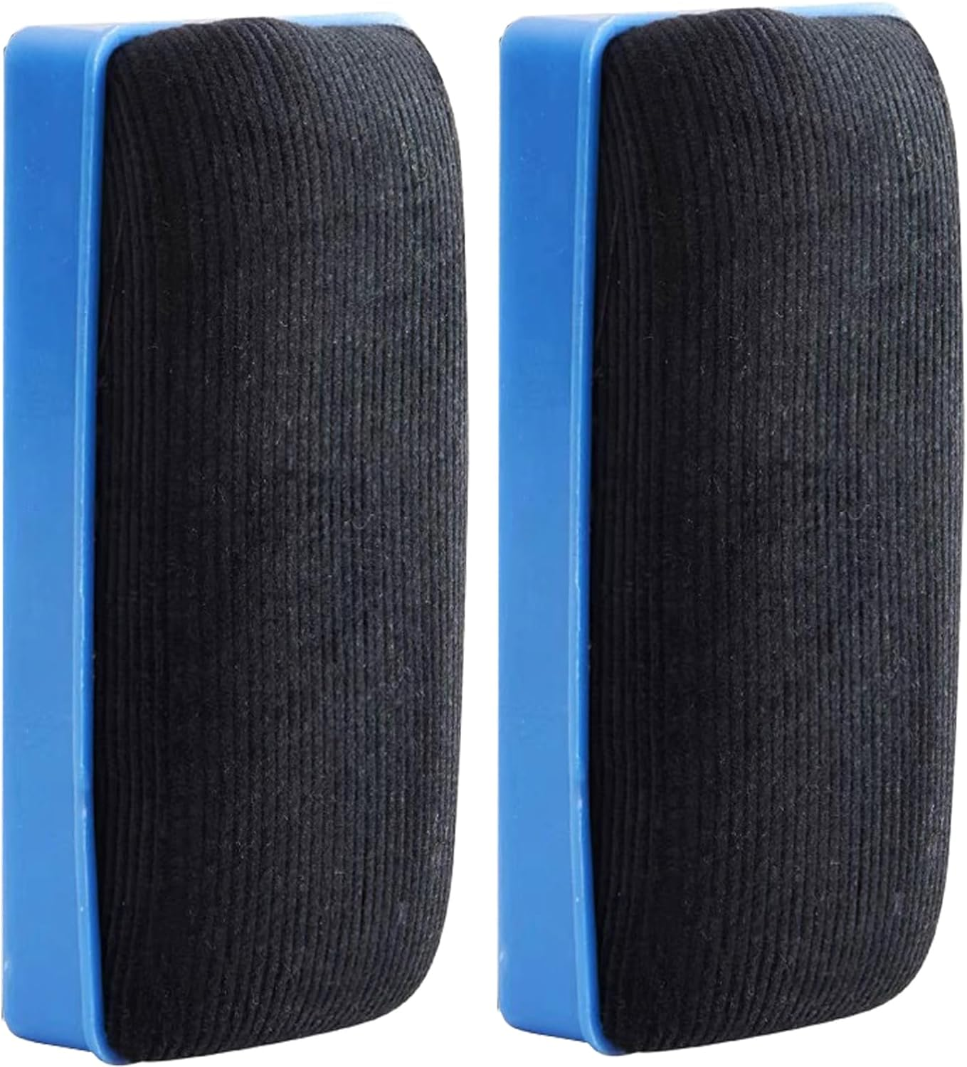 2 Pcs Magnetic Chalkboard Eraser, Whiteboard Eraser Blackboard Dry Eraser, Dry Erase Whiteboard Cleaner for Students Home Office image number 3