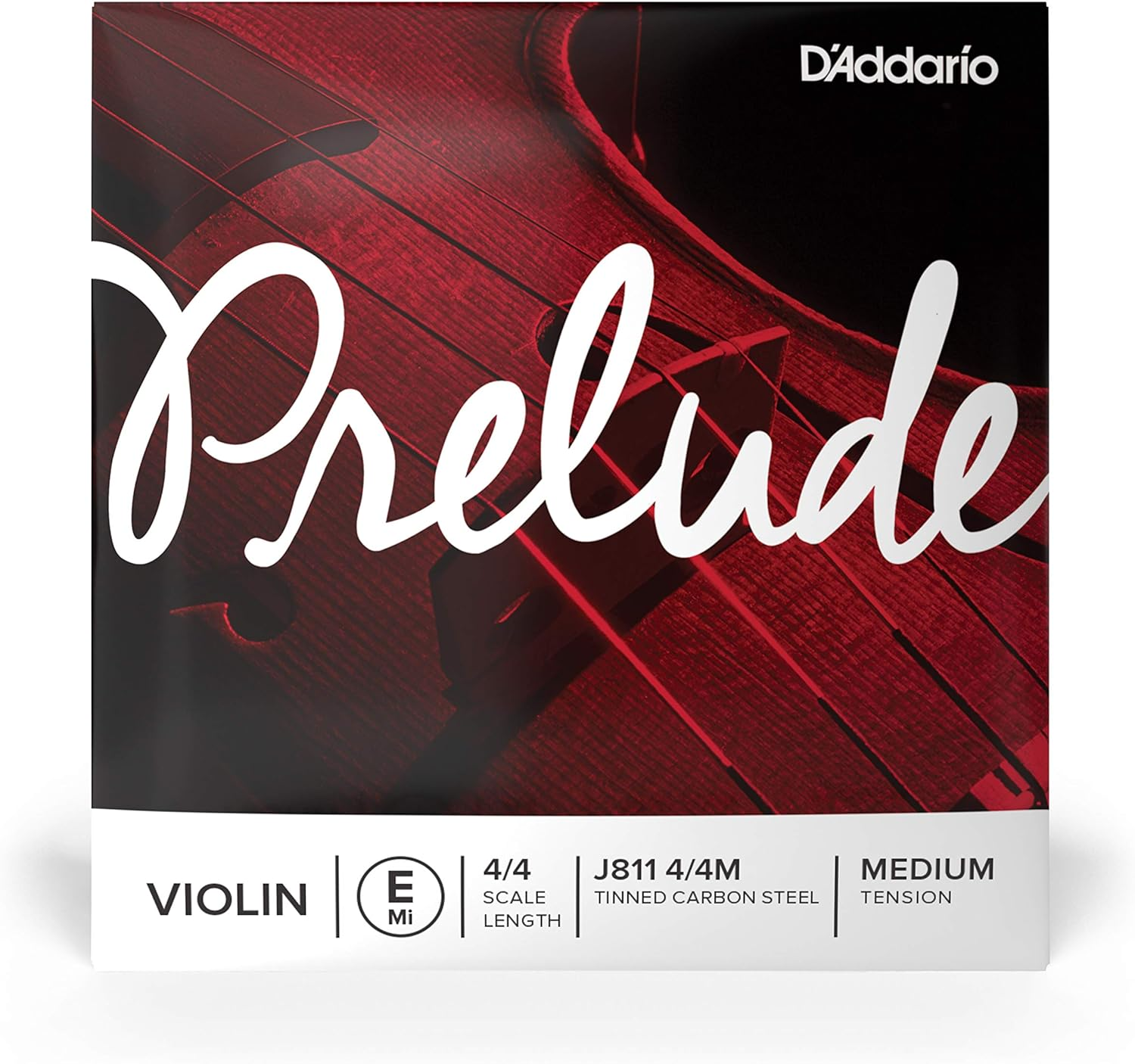 D'Addario Prelude Violin Single E String, 4/4 Scale, Medium Tension image number 6