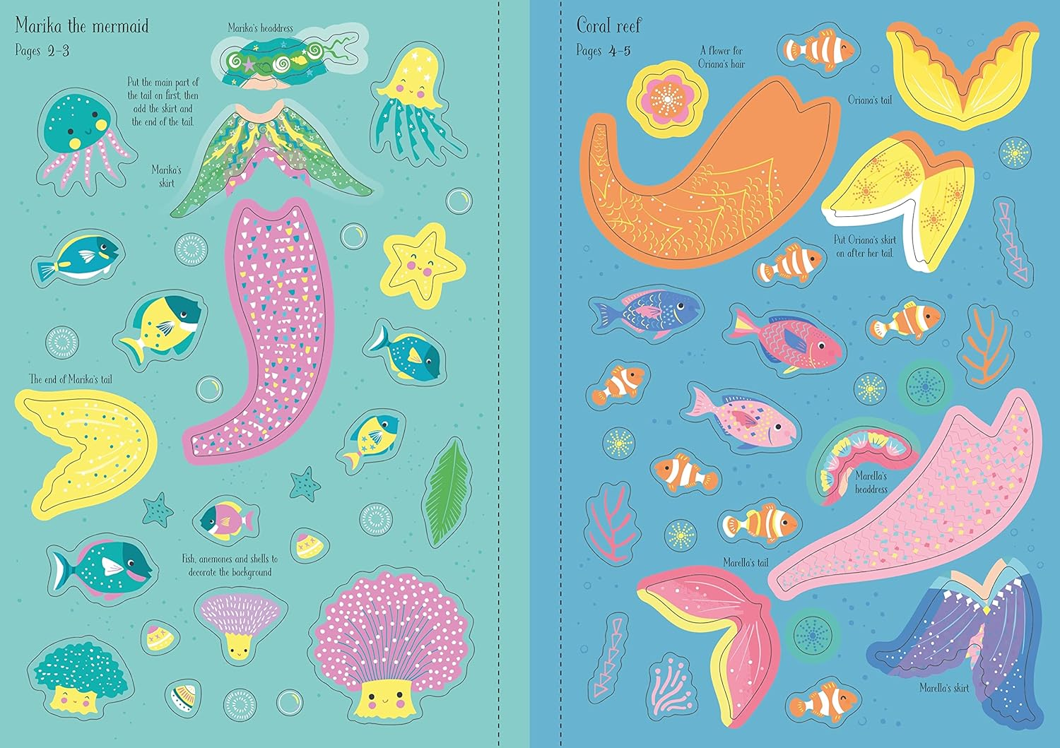 Little Sticker Dolly Dressing Mermaid image number 1