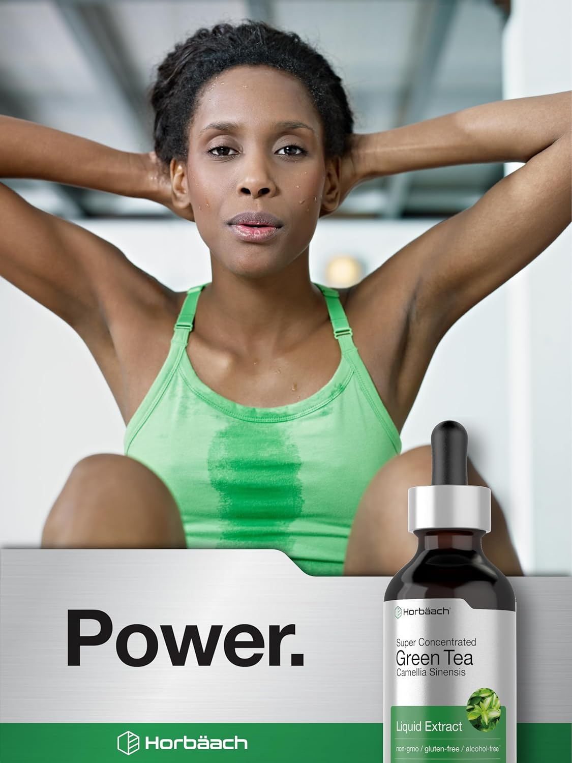 Green Tea Extract | 2 Fl Oz | Super Concentrated Liquid Supplement | Alcohol Free, Vegetarian, Non-Gmo, Gluten Free | by Horbaach image number 2