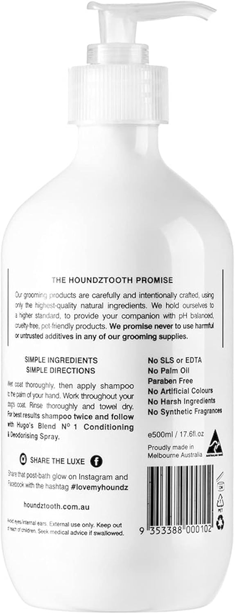 Houndztooth Hugo&rsquo;S Blend No.1 Goat Milk Dog Shampoo image number 4