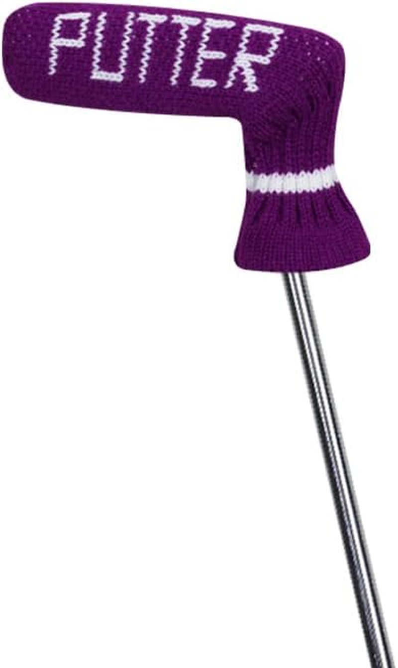 Scott Edward Blade Putter Cover Knitted, 1 Piece in Pack, Fits Golf Blade Putters Cute and Soft image number 6