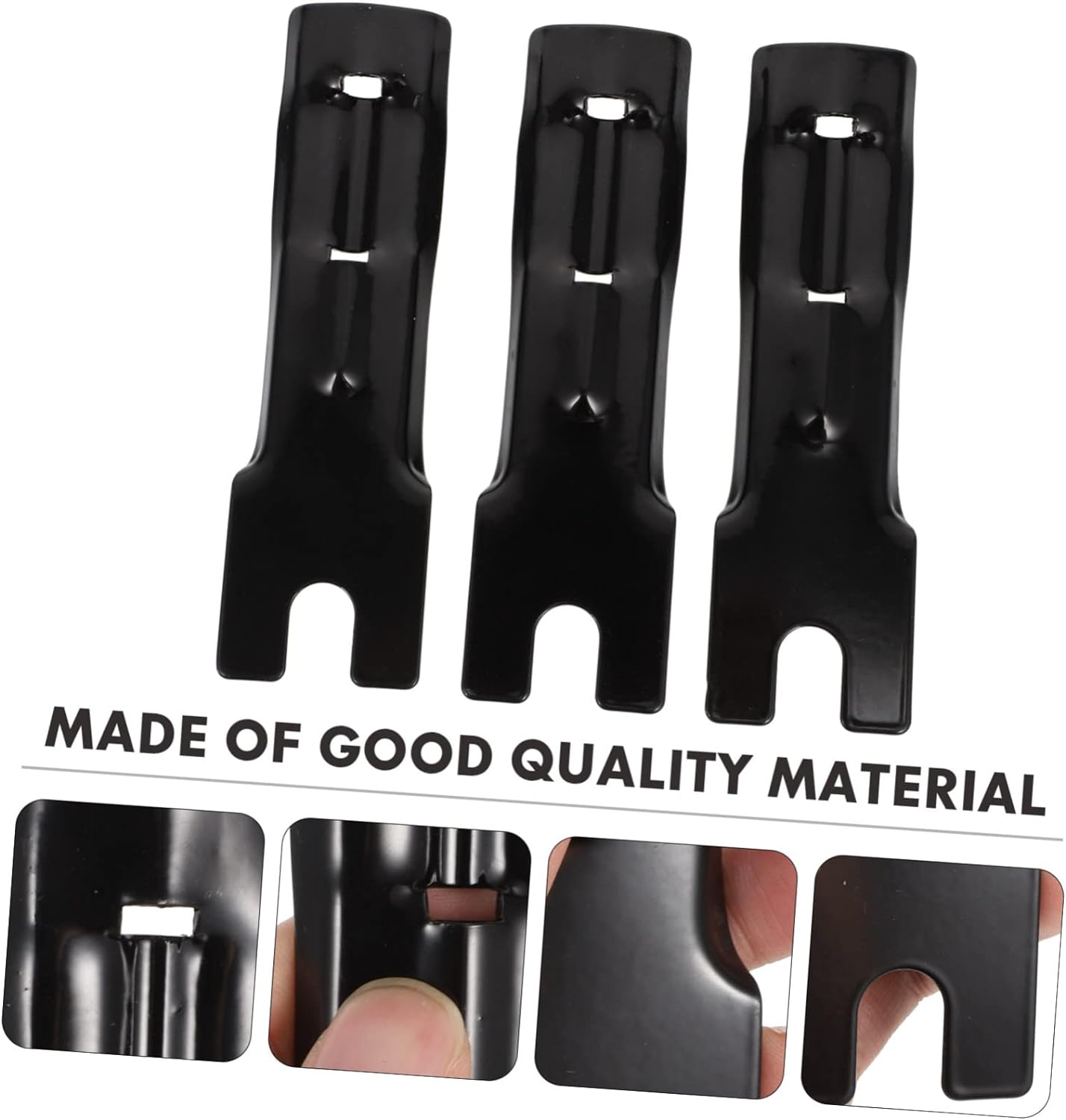 Toddmomy L Shaped Flag Pole Racks Safety Flag Bracket for Bike Riding Equipment 3Pcs Easy to Install Sturdy Iron Bracket for Cycling Accessories