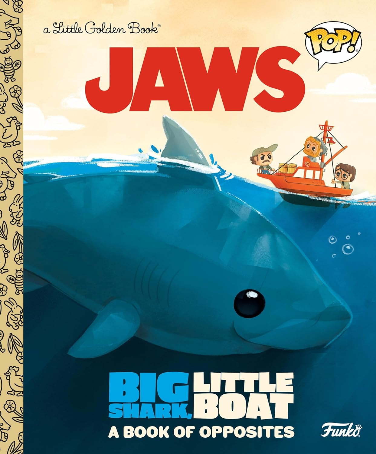 LGB JAWS: Big Shark, Little Boat! a Book of Opposites (Funko Pop!) image number 3