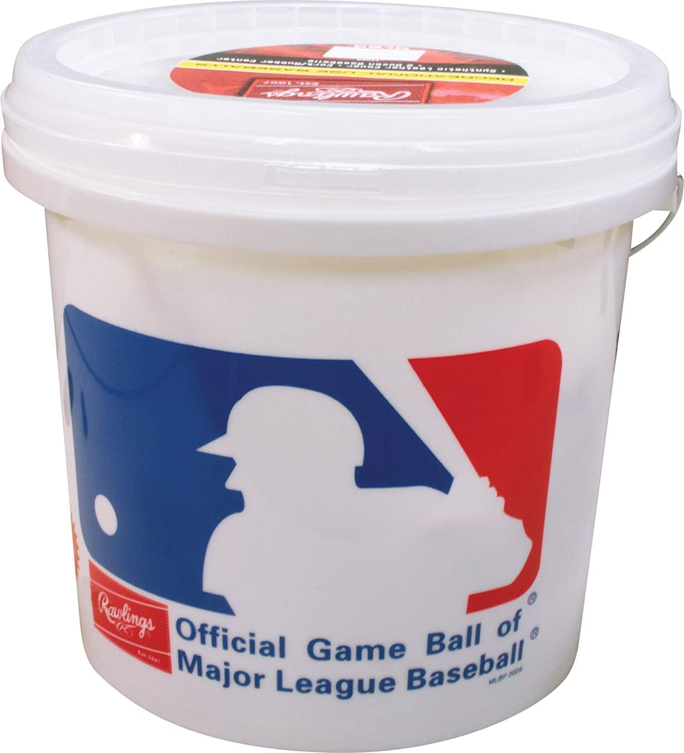 Rawlings | Official League Recreational Use Practice Baseballs | Youth/8U | OLB3 | Bucket | 24 Count image number 2