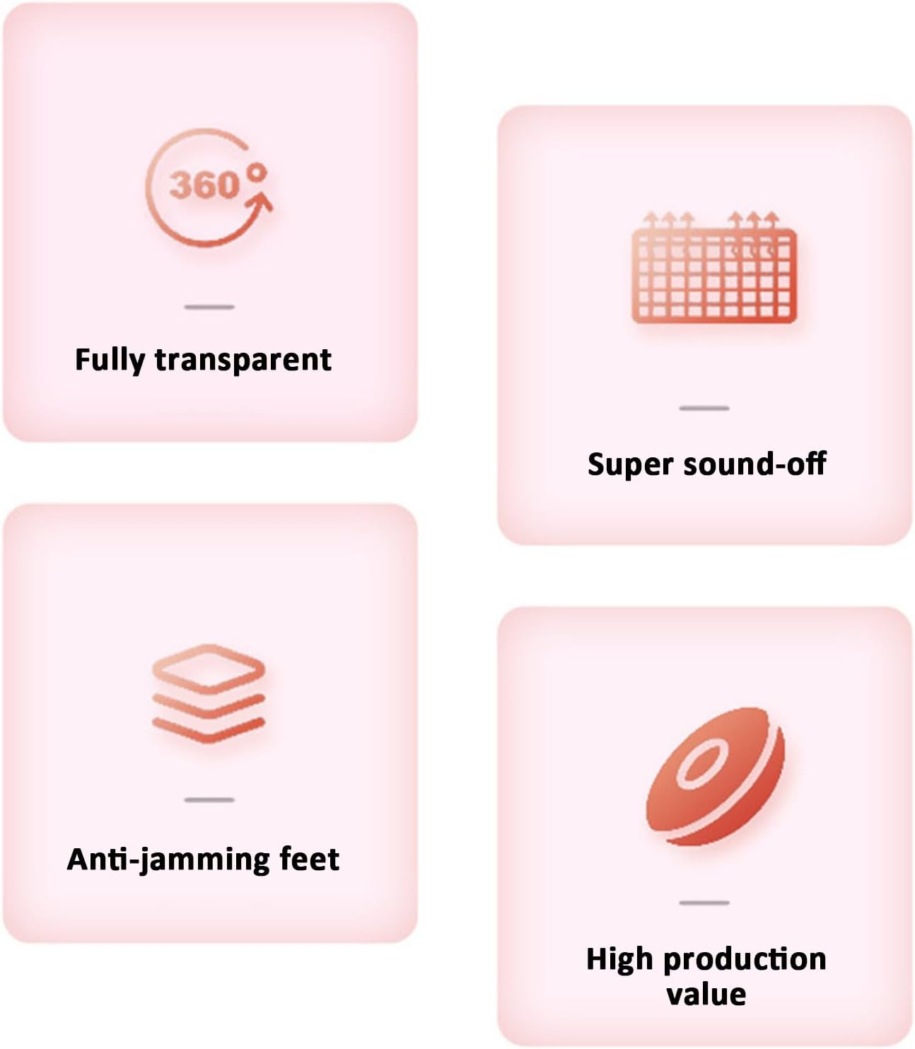 Fulenyi Hamster Wheels | Non-Slip Transparent Wheels for Hamster Exercises | Animal Habitat for Hamsters, Honey Bunnies, Gerbils with Fat Tail, Dwarf Hamsters image number 2