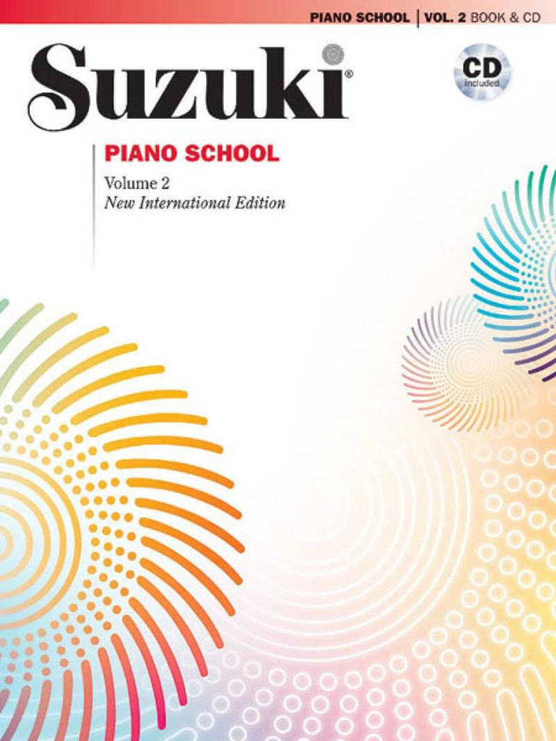 Suzuki Piano School- New International Edition- Volume Two- (Book & CD)