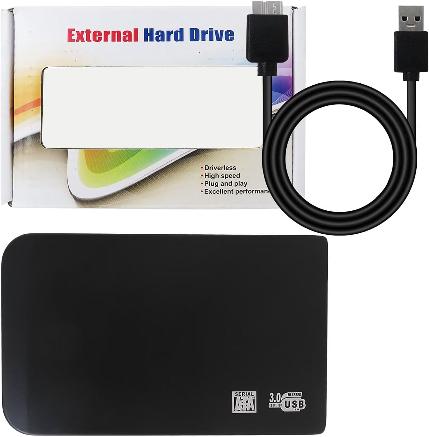 Portable USB 3.0 External Hard Drive Expansion HDD, 500GB, Compatible for Windows 7, 8, 10, 11 Systems image number 6