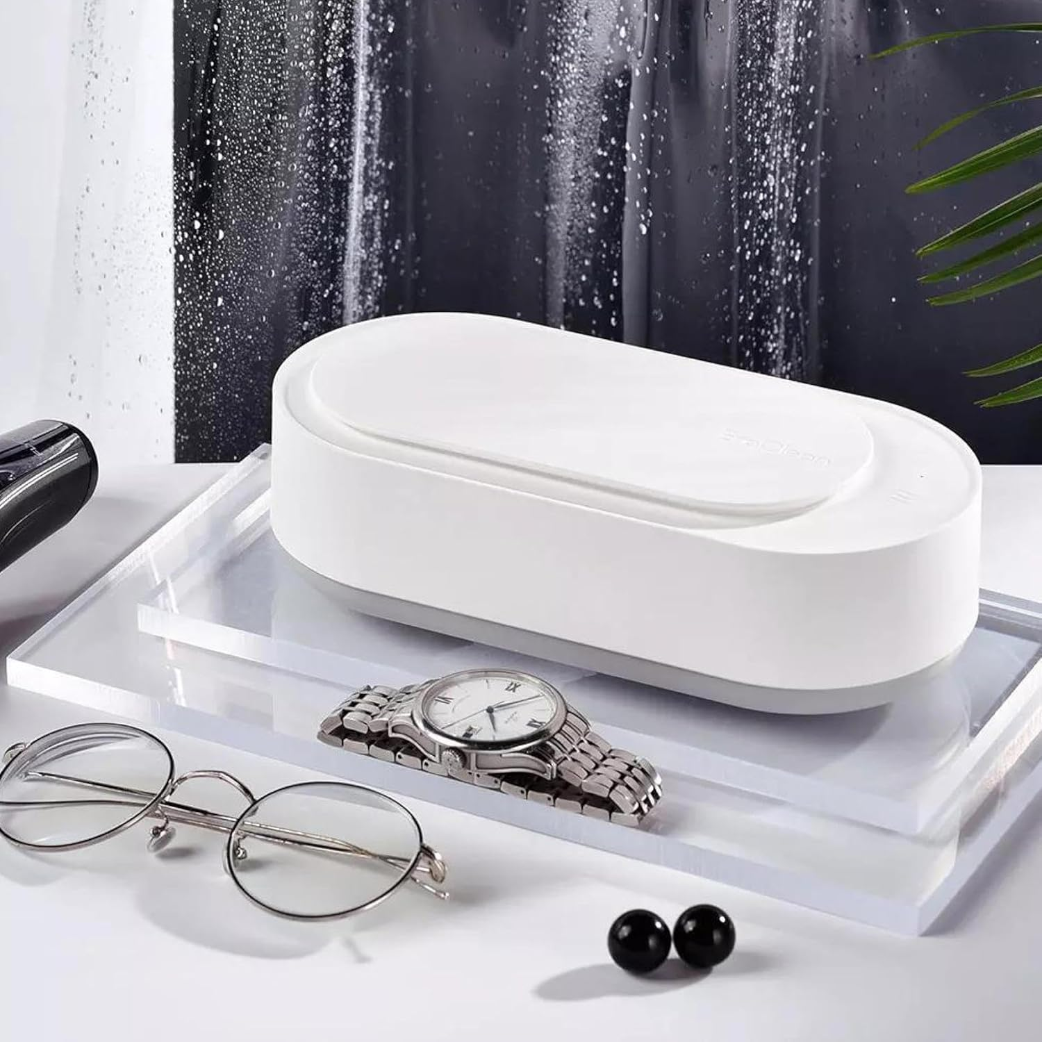 TODO Ultrasonic Cleaner 340Ml Jewelry Glasses Rechargeable 840Mah SUS304 Tank 45000Hz image number 4