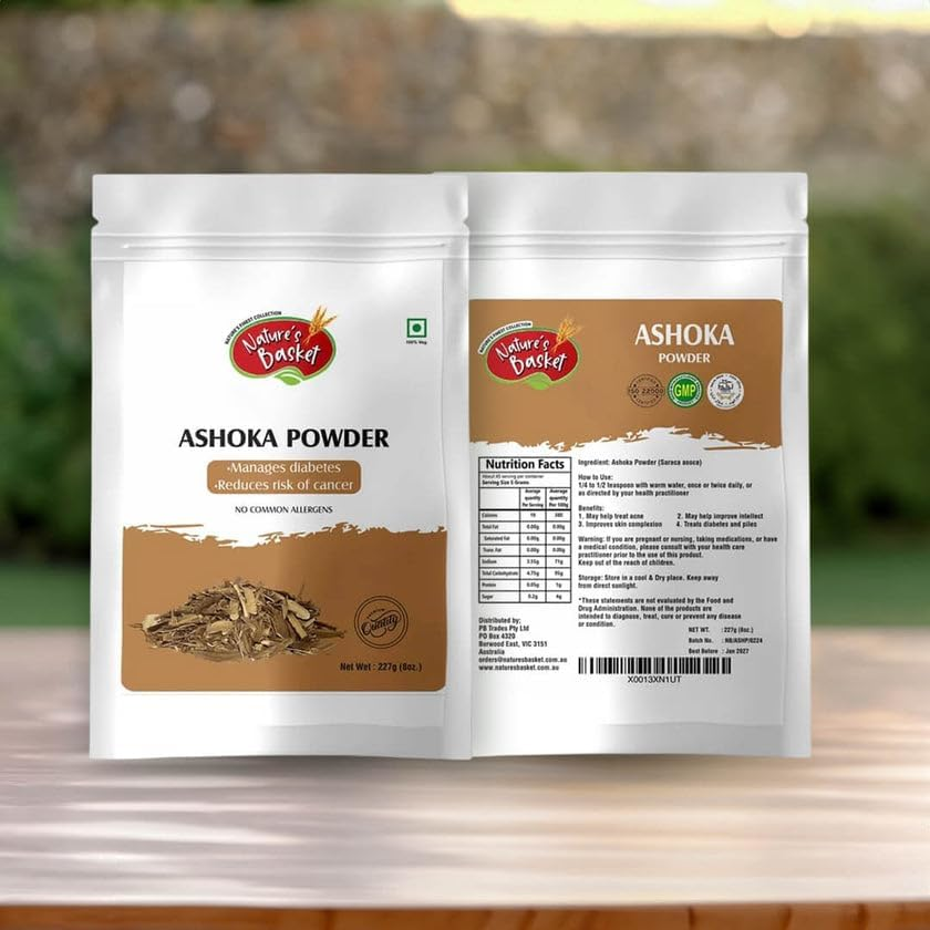 Nature'S Basket Ashoka (Saraca Asoca) Powder 227G image number 3