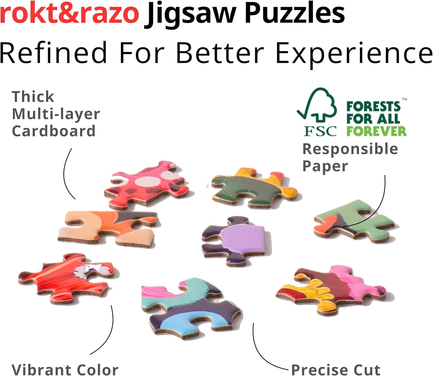 Cupcakes, 100 Pieces Jigsaw Puzzles, for Beginners, Family Game Nights, Finish Size 15.7 X 11.8 In image number 5