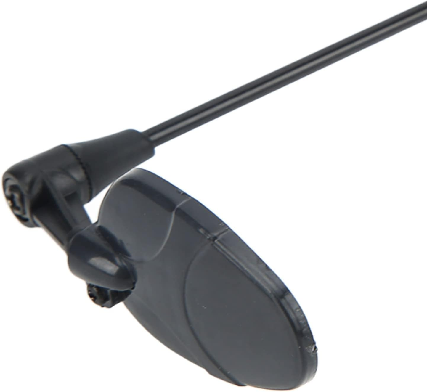 Bike Helmet Mirror, 360&deg; Adjustable Aluminum Alloy Rear View Safety Mirror with Flat Glass & Quick Strap, Cycling Helmet Accessory for Road & Mountain Biking image number 3